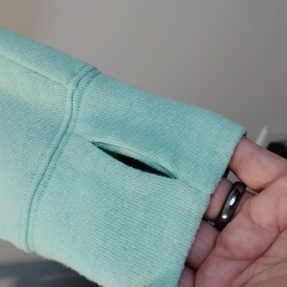 Vineyard Vines Light Green Coastal Pullover Drawstring Sweatshirt Whale Logo - Picture 6 of 16